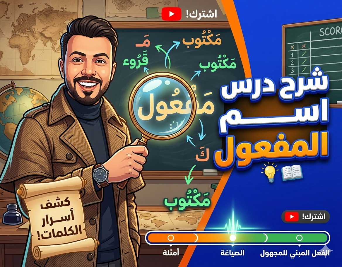 شرح درس اسم المفعول