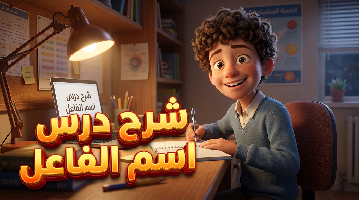 فيديو شرح اسم الفاعل